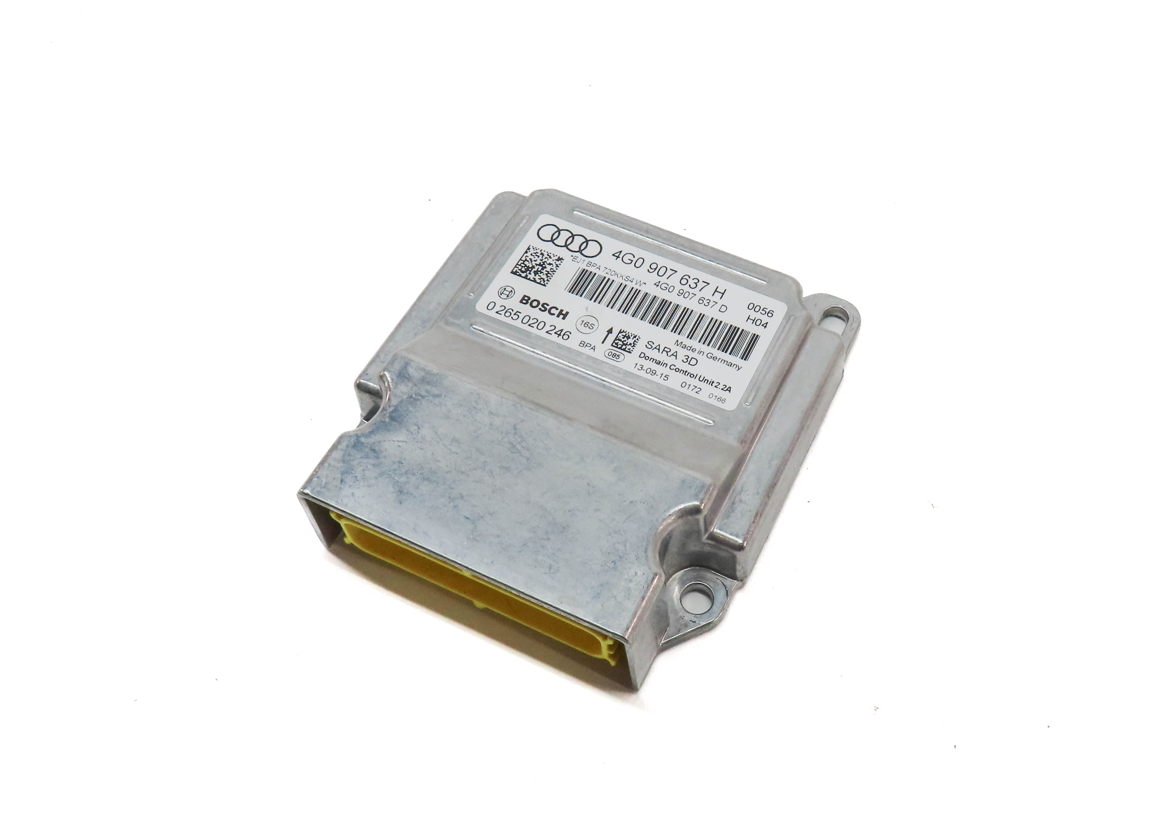 2016 AUDI A7 (C7) YAW TURN RATE STABILITY CONTROL SENSOR MODULE — exact item pictured